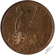 1888 Penny - Victoria